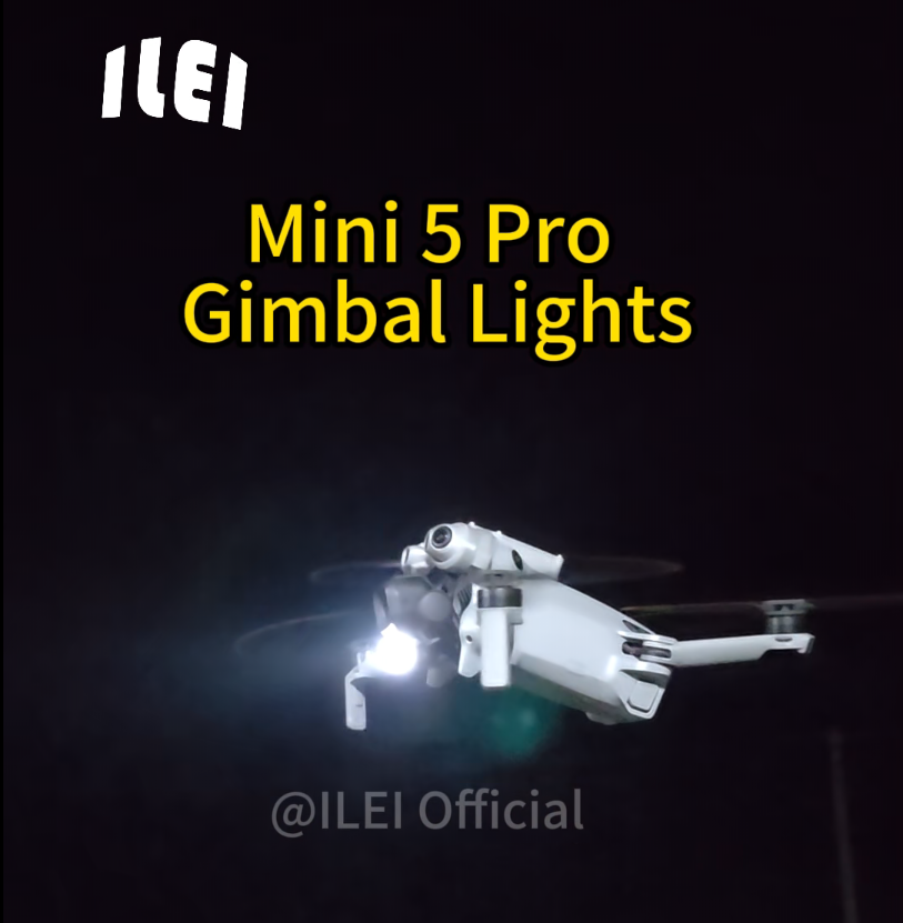 Drone Strobe Light - DJI Mini 5 Gimbal Light, 700LM