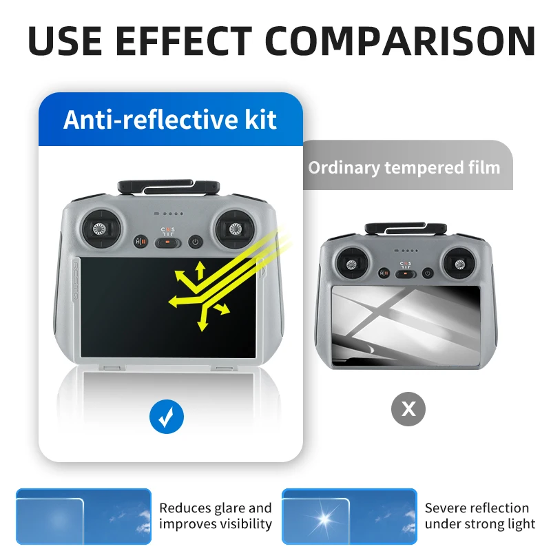 RCSTQ Anti-reflective Film For - Drone Controller Hood 评论和价格
